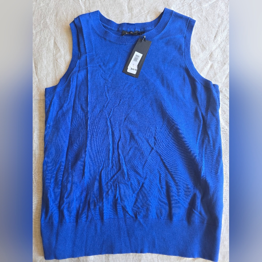 Banana Republic Sleavless Knit Top NWT Sz S